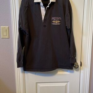 Men's Black Long Sleeve Shirt